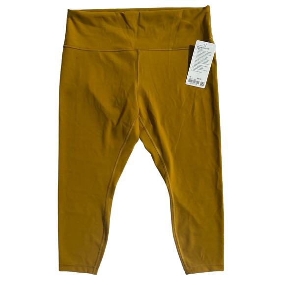 Lululemon Wunder Train Leggings High Rise Tight 25" Gold Spice Women's Size 18 - Picture 4 of 16
